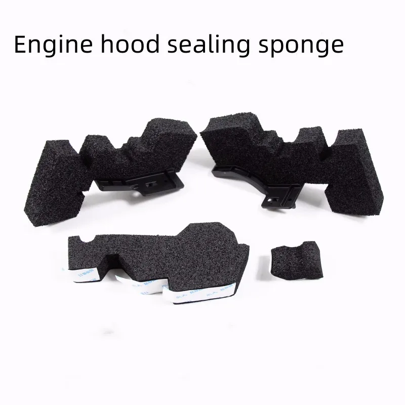 For NISSAN  TIIDA QASHQAI  Engine hood sealing sponge  Sealing block  Leaf - £12.28 GBP+