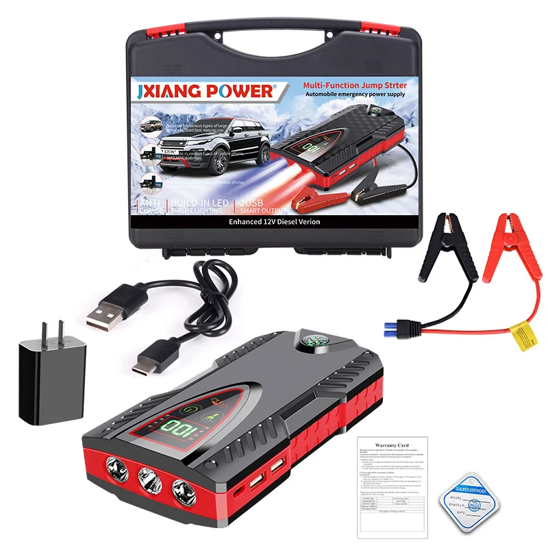 Portable Jump ter for Car 99800mah Car Battery Power Bank Emergency Battery Boos - £133.44 GBP