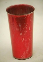 Nasco Flamingo Aluminum Tumbler Drinking Glass Metal Cup Vintage Retro M... - $9.89