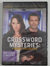 Crossword Mysteries: Terminal Descent / Riddle Me Dead DVD NEW Hallmark 2 Movies - £10.38 GBP