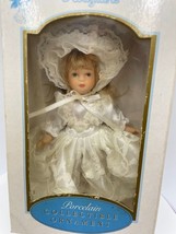Miniature Porcelain Collectible Doll Ornament Vintage Hollylane  DG Crea... - £6.00 GBP