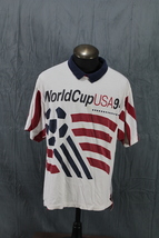 1994 World Cup Golf Shirt - Big Logo shirt by Adidas - Men&#39;s Large - £121.89 GBP