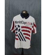 1994 World Cup Golf Shirt - Big Logo shirt by Adidas - Men&#39;s Large - £123.90 GBP