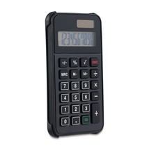 Staples 10-Digit Solar And Battery Basic Calculator Black () - $21.99