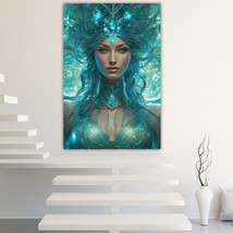 Goddess Canvas Painting Wall Art Posters Landscape Canvas Print Picture - £10.94 GBP+