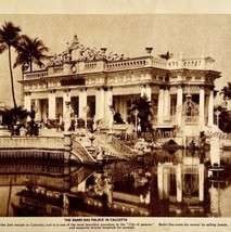 1921 Badri-Das Palace Calcutta Photo Print India Antique Ephemera Archit... - $34.99