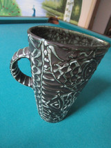 Hungarian Gorka Geza Art Deco Pottery Ceramic Pitcher Fishes 8&quot; X 6 1/2&quot; Rare - £196.13 GBP