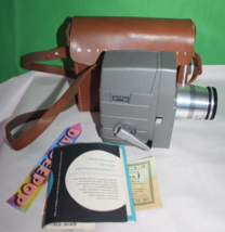 Vintage Bell & Howell Film Camera Electric Eye 7/2.3 Comat Zoom Lenz In Case - $44.54