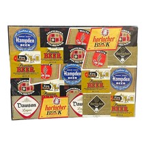 Horlacher Old Dutch Lehigh Valley PA Various Beers Label Mosaic Poster 15x11.5” - £17.68 GBP