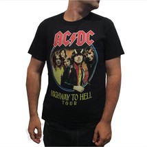 Men&#39;s AC/DC Highway to Hell 1979 Tour T-Shirt - £13.62 GBP