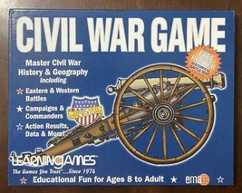 Civil War Game Learning Games New Deluxe Edition Ema - New In Box! - £15.17 GBP