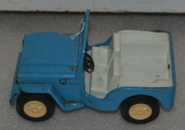 Vintage Tonka DIE-CAST Metal Blue Jeep - £44.13 GBP