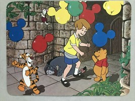 1979 Disneyland A Pooh-fectly Wonderful Time Postcard 6 3/4&quot; x 5 1/8&quot; - £11.61 GBP