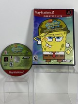 SpongeBob SquarePants Battle for Bikini Bottom PlayStation 2 PS2 NO MANUAL - £8.11 GBP