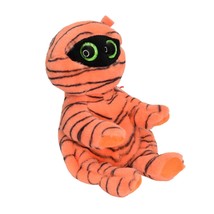 Ty Beanie Baby Bellies Hocus Orange Mummy Plush Stuffed Animal Halloween 6 in - £11.79 GBP
