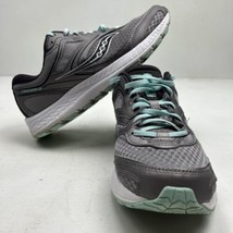 Saucony Cohesion 12 Gray Seafoam Running Shoes Sneakers Womens 10 W - £29.58 GBP