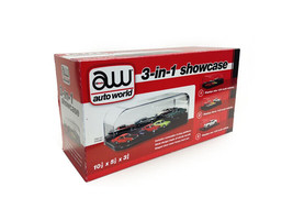 Collectible Display Show Case for 1/64 1/43 1/24 Diecast Models by Auto World - £25.50 GBP