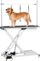 Upgraded Electric Dog Grooming Table - Heavy Duty, Height Adjustable (9.... - £328.12 GBP