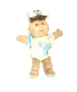 Cabbage Patch Play Along Hong Kong 2004 Baby Doll  PA-7 Brown Hair Blue ... - £18.25 GBP