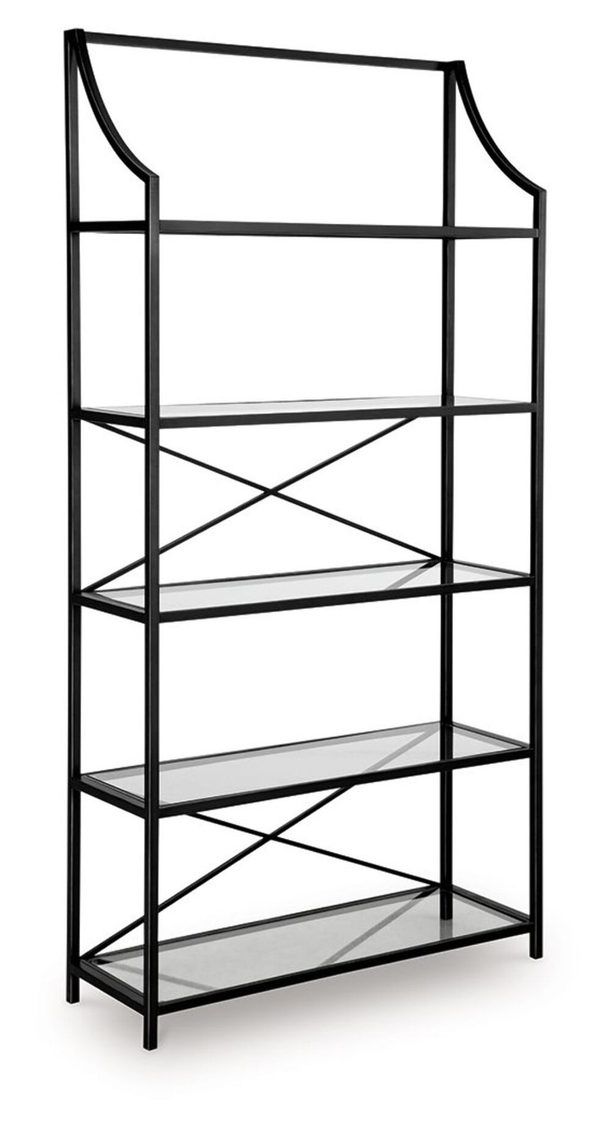 Dakerwell - Antique Black - Bookcase - $234.03