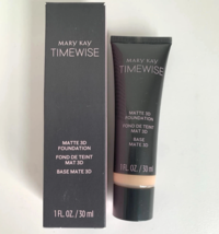 Mary Kay Timewise Matte 3D Foundation Beige C 110 #099966 Full Size 1 Fl... - $354.62 MXN
