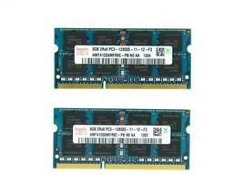 16GB 2x 8GB DDR3 1600mhz PC3-12800S Hynix Notebook Speicher RAM Non - ECC # Rh - £59.87 GBP