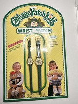 Vintage Cabbage Patch Kids Wrist Watch &amp; Bonus Play Watch For Child 1983 Green - £79.91 GBP