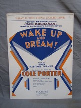 Antique 1900s &quot;Wake Up And Dream&quot; Sheet Music #208 - £15.57 GBP