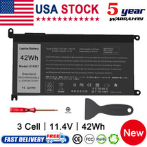 42Wh, 11.4V 51Kd7 Battery For Dell Chromebook 11 3180 3189 Fy8Xm P26T001... - $33.99