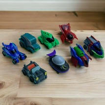 PJ Masks Night Time Micros Deluxe Set of 8 Vehicle Toys - £7.77 GBP
