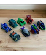 PJ Masks Night Time Micros Deluxe Set of 8 Vehicle Toys - £7.77 GBP