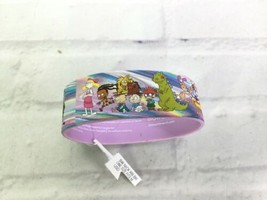 Nickelodeon Rugrats Ren &amp; Stimpy Hey Arnold Logo Rubber Bracelet - £8.29 GBP