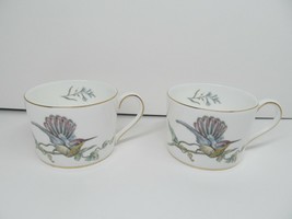 Wedgwood 1991 Hummingbirds Bone China 2 1/4&quot; Cups Excellent Condition - £79.13 GBP