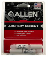 Allen Archery Cement 2 pack #6752A for Vanes, Nocks &amp; Inserts sets in mi... - $74.44 MXN