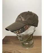 Ducks Unlimited Waxed Canvas Hat Camo Edge DU Leader Cap Excellent - €19,07 EUR