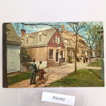 Margaret Hunter Shop Golden Ball Colonial Williamsburg Virginia 1960s Po... - $9.89