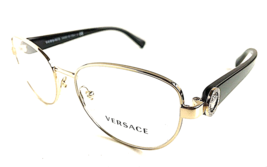 New Versace Mod.12B46 1332 Gold 52mm Women&#39;s Eyeglasses Frame Italy #2 - £127.13 GBP