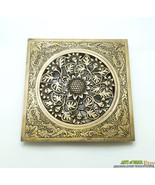 Solid Brass Big Carved Floweriest Water Channel Drain Cover or Air Vents... - £51.95 GBP