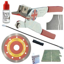 Tile Cutter Tools Kit 1 Cut ceramic Tile Saw Grinder for Notches and Cor... - £38.97 GBP