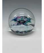 Selkirk Glass Paperweight Mosaic 1986 Abstract Art Glass Vintage 200/500 - $99.35