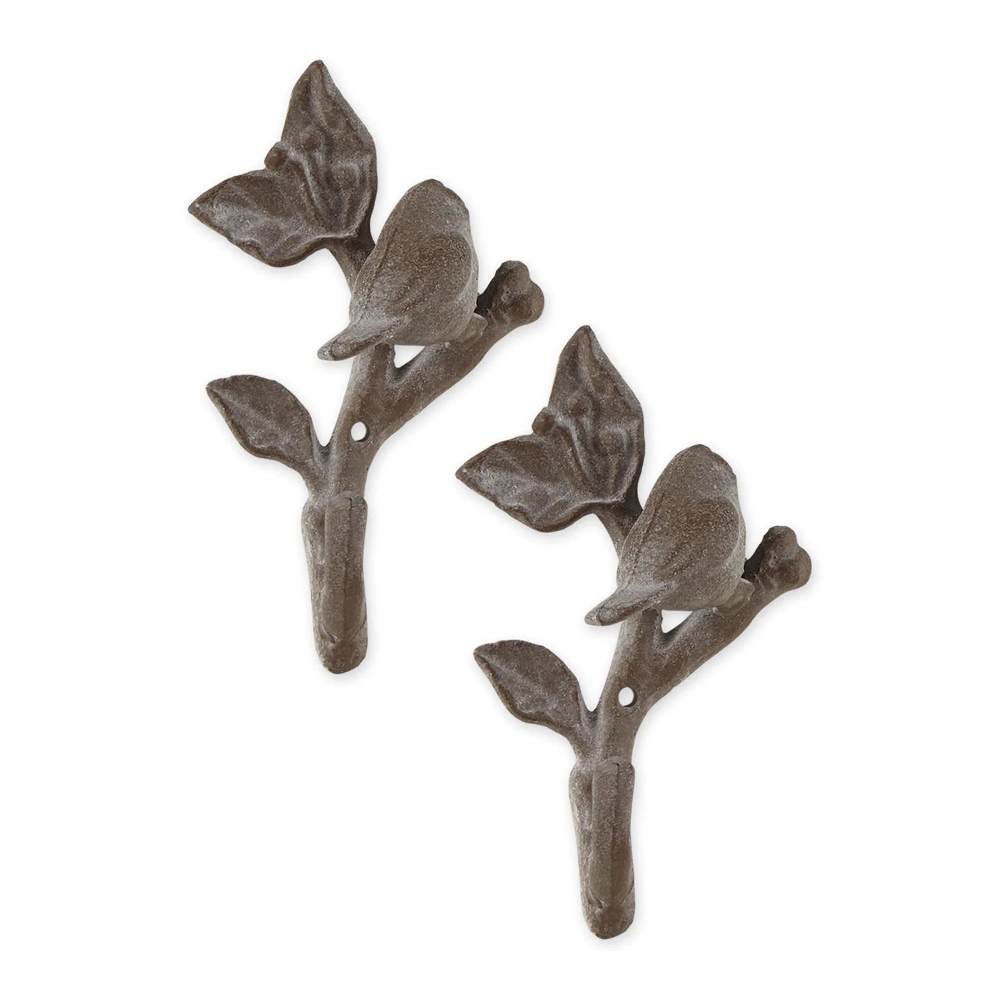 Bird with Leaves Wall Hook set/2I - £20.53 GBP