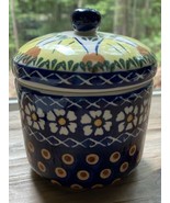 Wiza Polish Pottery Lidded Jar - £18.65 GBP