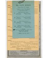 Hotel St George Coffee Shop Menus Santa Cruz California 1927 - $97.02
