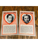 Your ideal love mate cards Kennywood Park penny arcade - $19.75