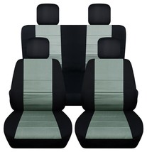 Front and Rear car seat covers Fits Chevy Colorado 2015-2021  Choice of 10colors - £134.44 GBP