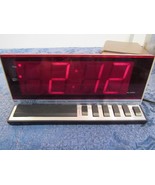 Vintage Spartus Large Jumbo Display Electronic Digital Alarm Clock Model... - $20.38 CAD