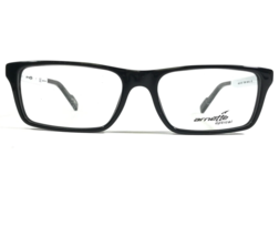 Arnette MOD.7051 1089 Eyeglasses Frames Black White Rectangular 53-16-140 - £36.42 GBP