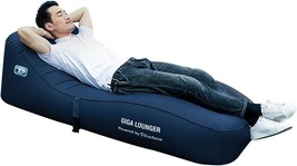 Giga Lounge Gs1 One-Key Automatic Inflatable Lounger – Portable Air Sofa With - $102.99