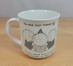 Recycled Paper Products 40th Birthday Coffee Mug Never Have Fun Again Da... - £11.71 GBP