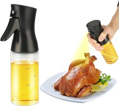 Oil Sprayer for Cooking Glass Olive Oil Sprayer Mister for Salad Dressings - £13.90 GBP